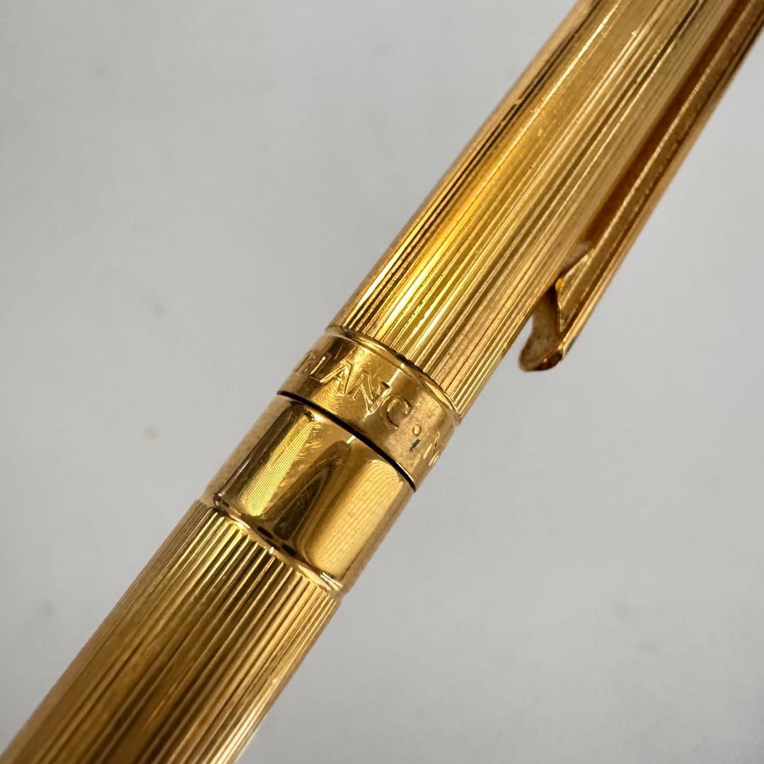 廃番 MONTBLANC モンブラン ノブレスオブリージュ ボールペン ゴールド