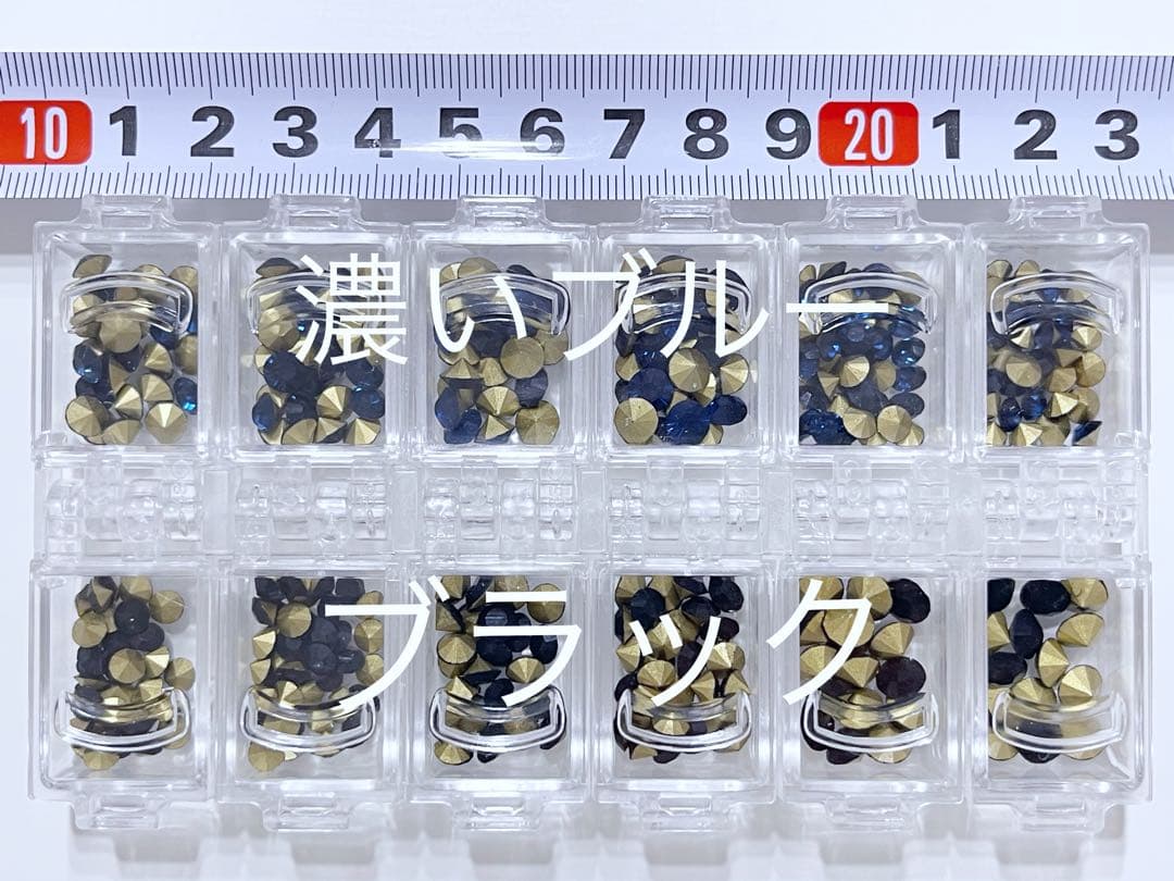 ネイル パーツ スワロフスキー ダイヤモンドカット Vカット セット販売