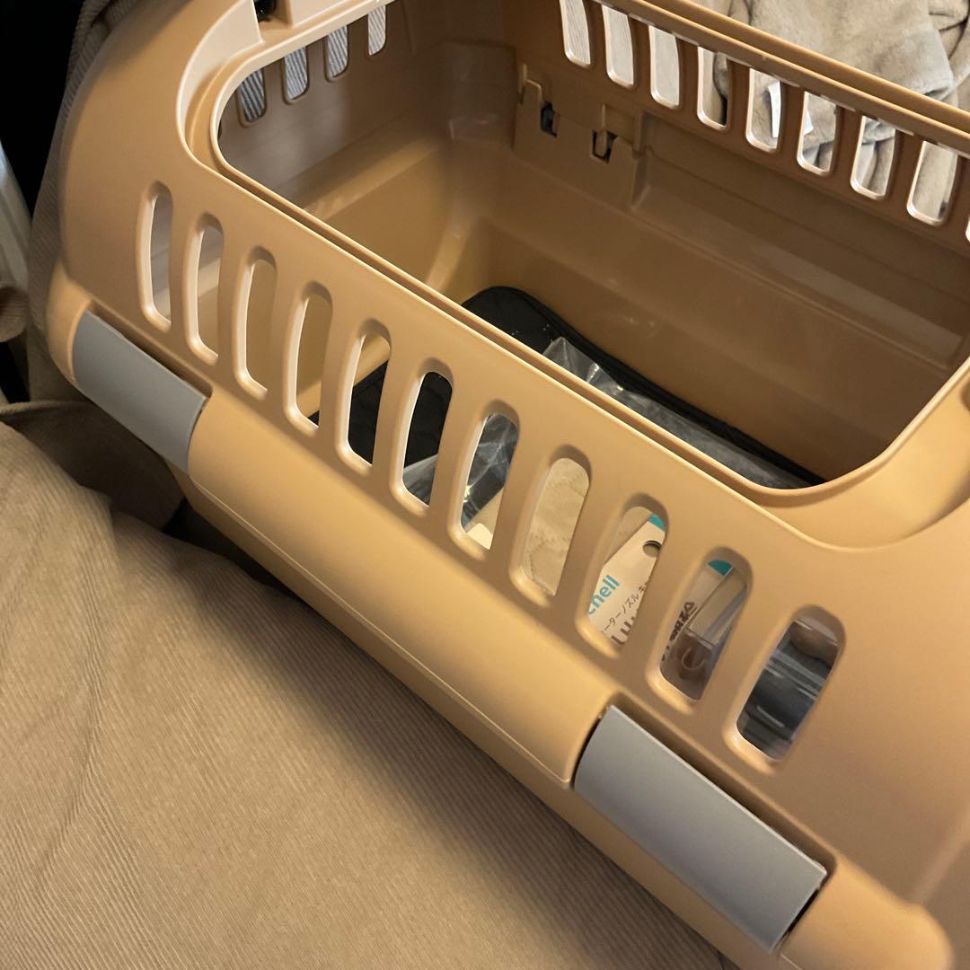 Richell 犬用キャリーバッグ 水飲み器付き　他セット