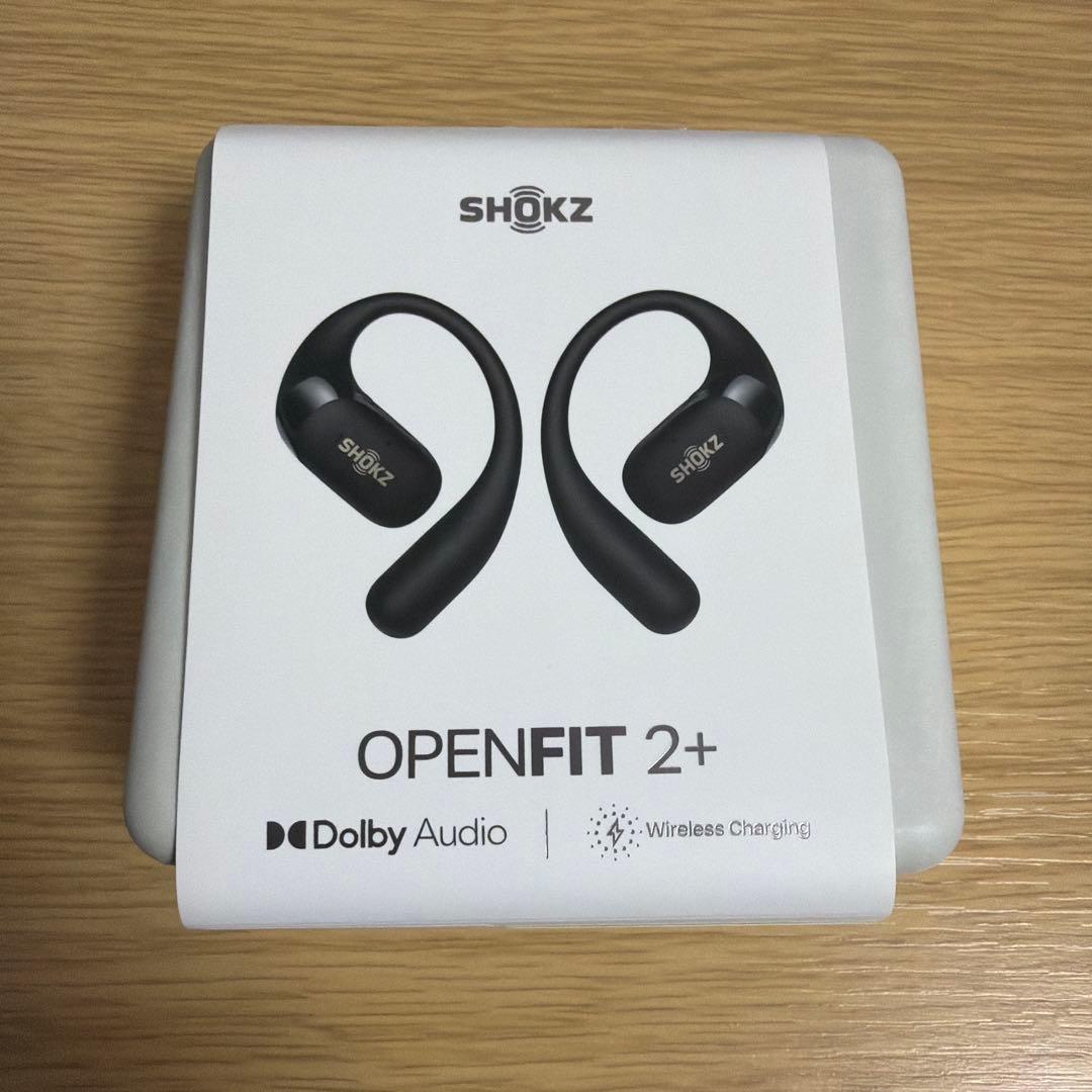 Shokz OpenFit 2+ ブラック