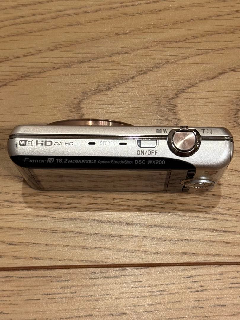 動作確認済♡Sonyサイバーショット DSC-WX200 デジタルカメラゴールド