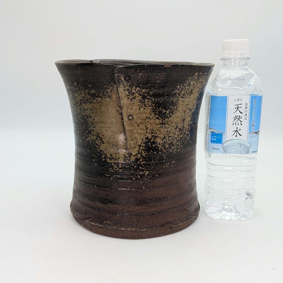 陶正園 備前焼 花器 花生 花入 花瓶 フラワーベース フラワースタンド 茶道具
