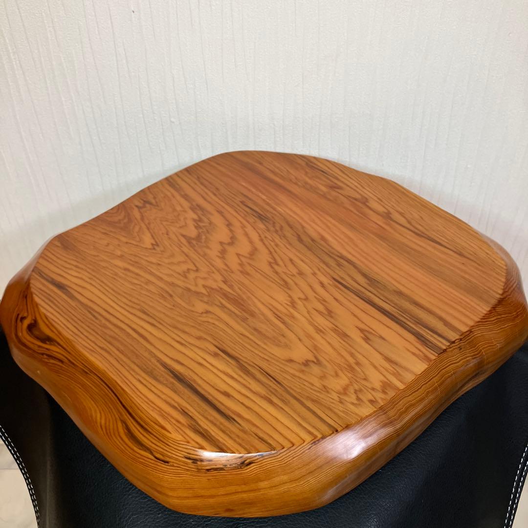 希少品　屋久杉飾り台　一枚板　屋久杉　置台　屋久杉工芸品　世界遺産　花台　置台