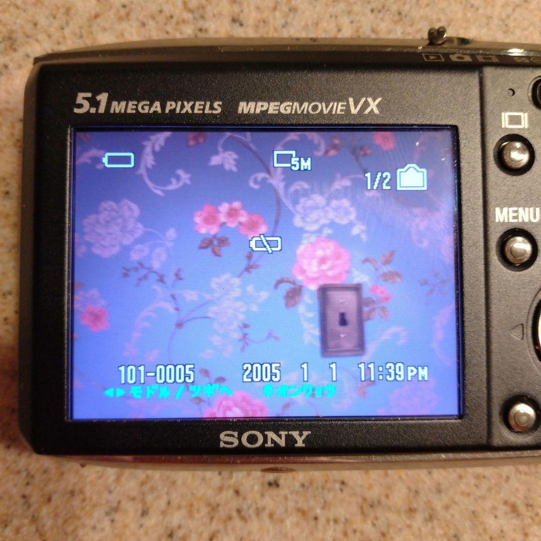 SONY コンパクトデジタルカメラ CYBERSHOT DSC-T5