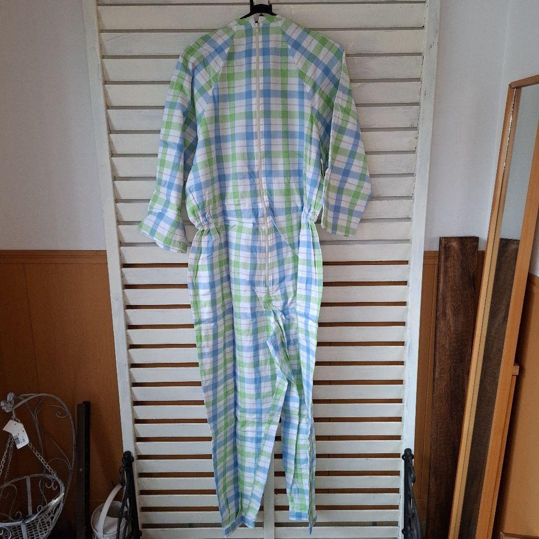 【未使用品】介護用つなぎ寝巻き　夏用　Lサイズ　後ファスナータイプ　2枚セット