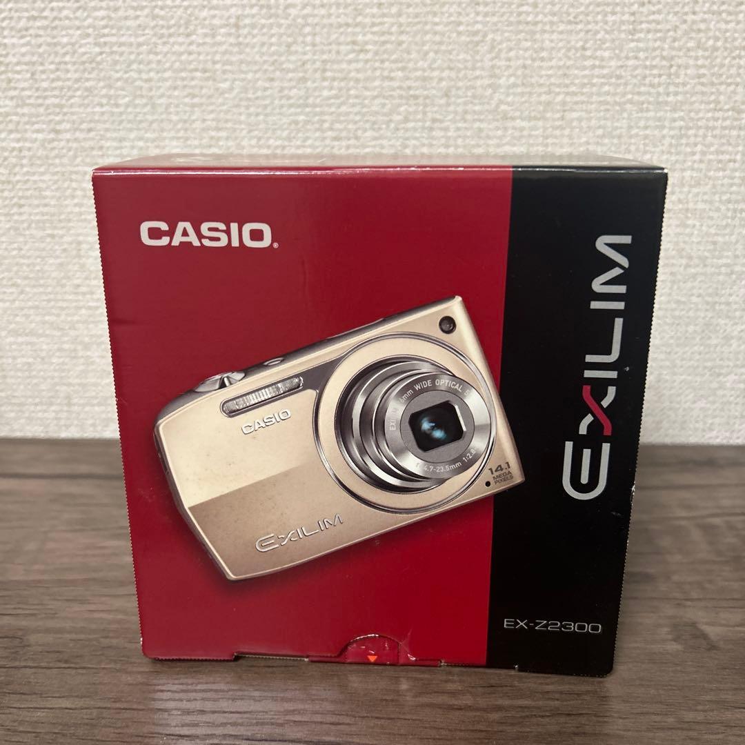 【極美品】CASIO EXILIM EX-Z2300 デジタルカメラ ゴールド