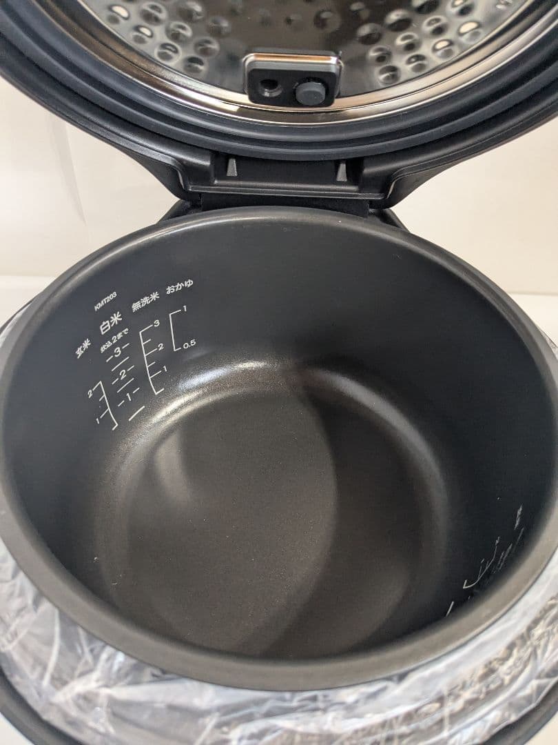 【未使用】BALMUDA バルミューダ　炊飯器　K03A-BK ブラック