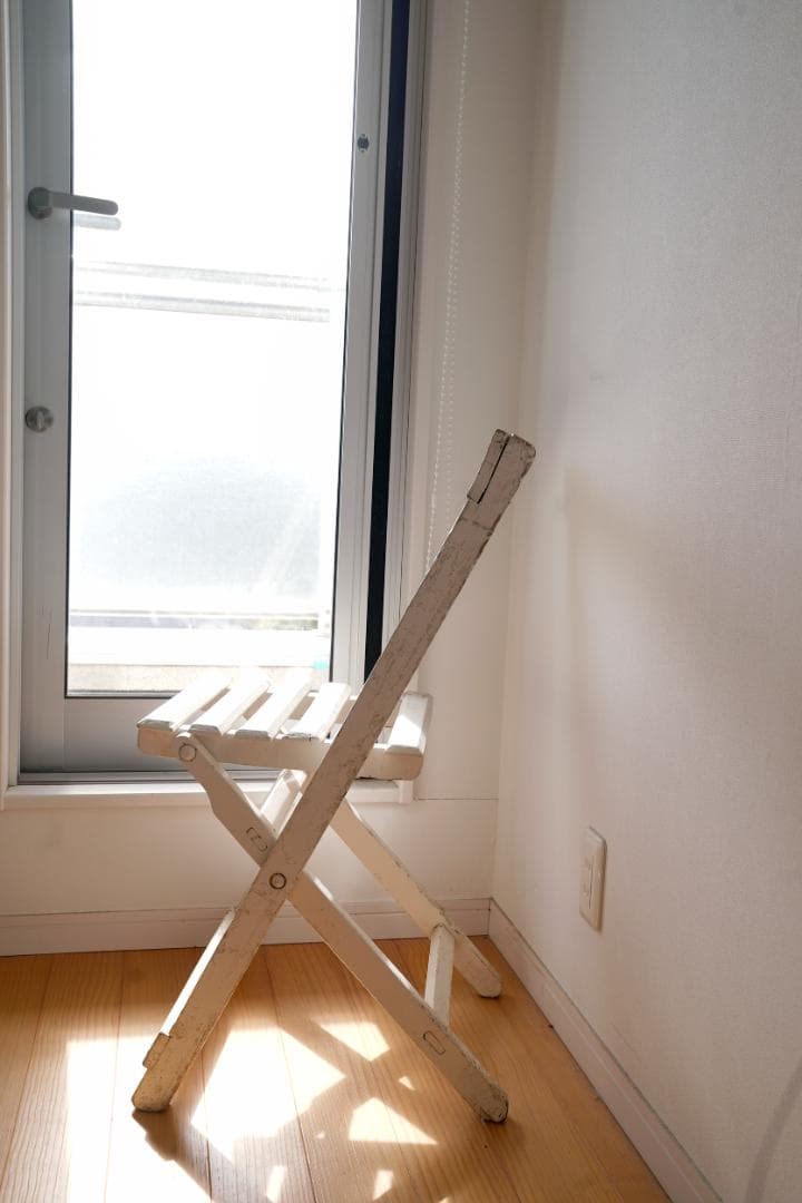 アンティークチェア　パリ蚤の市　ビンテージチェア　ガーデンチェア