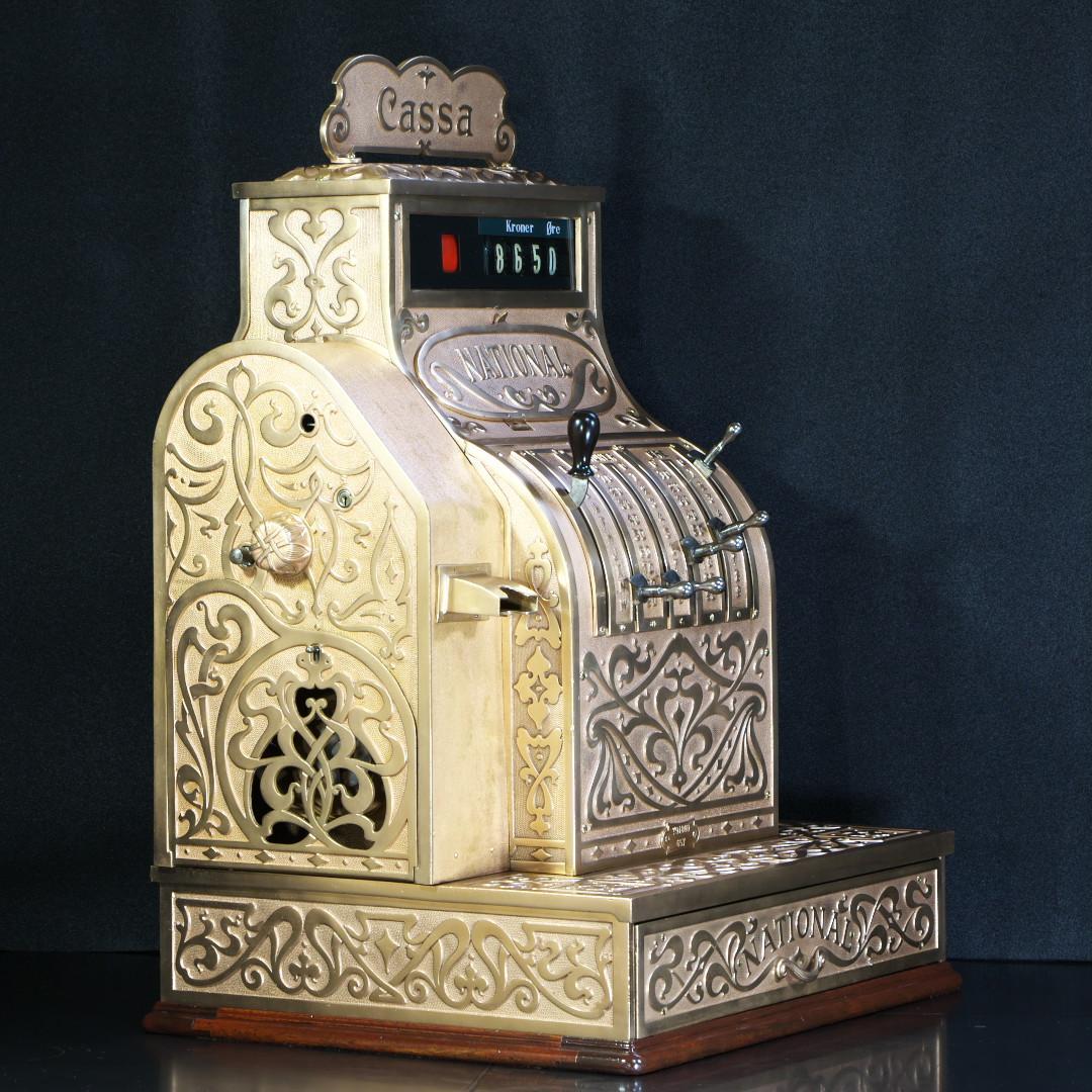アンティークレジスター　National Cash register 657
