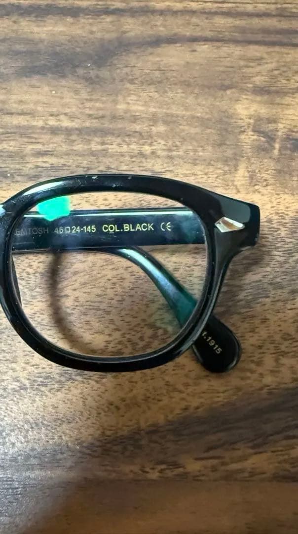 MOSCOT LEMTOSH 46 ブラック
