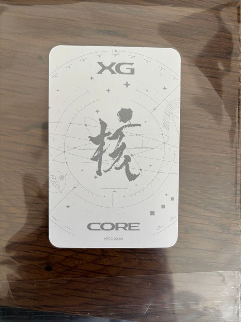 XG 核 ヒナタ NINATA トレーディングカード アルバム 特典