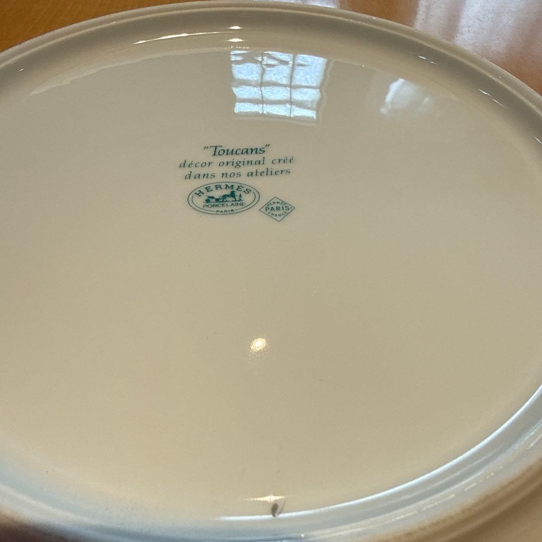 エルメス　トゥカンプレート2枚セット