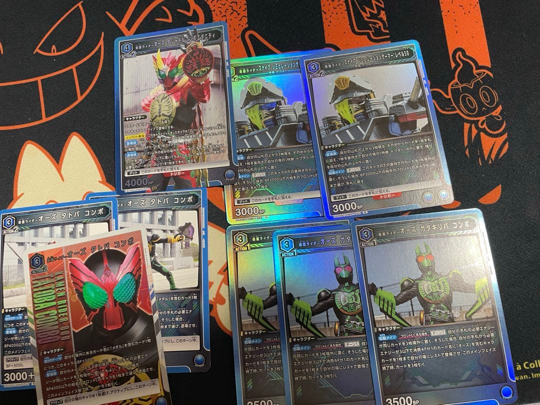 ユニアリ　仮面ライダーオーズデッキ　デッキ調整パーツ付き