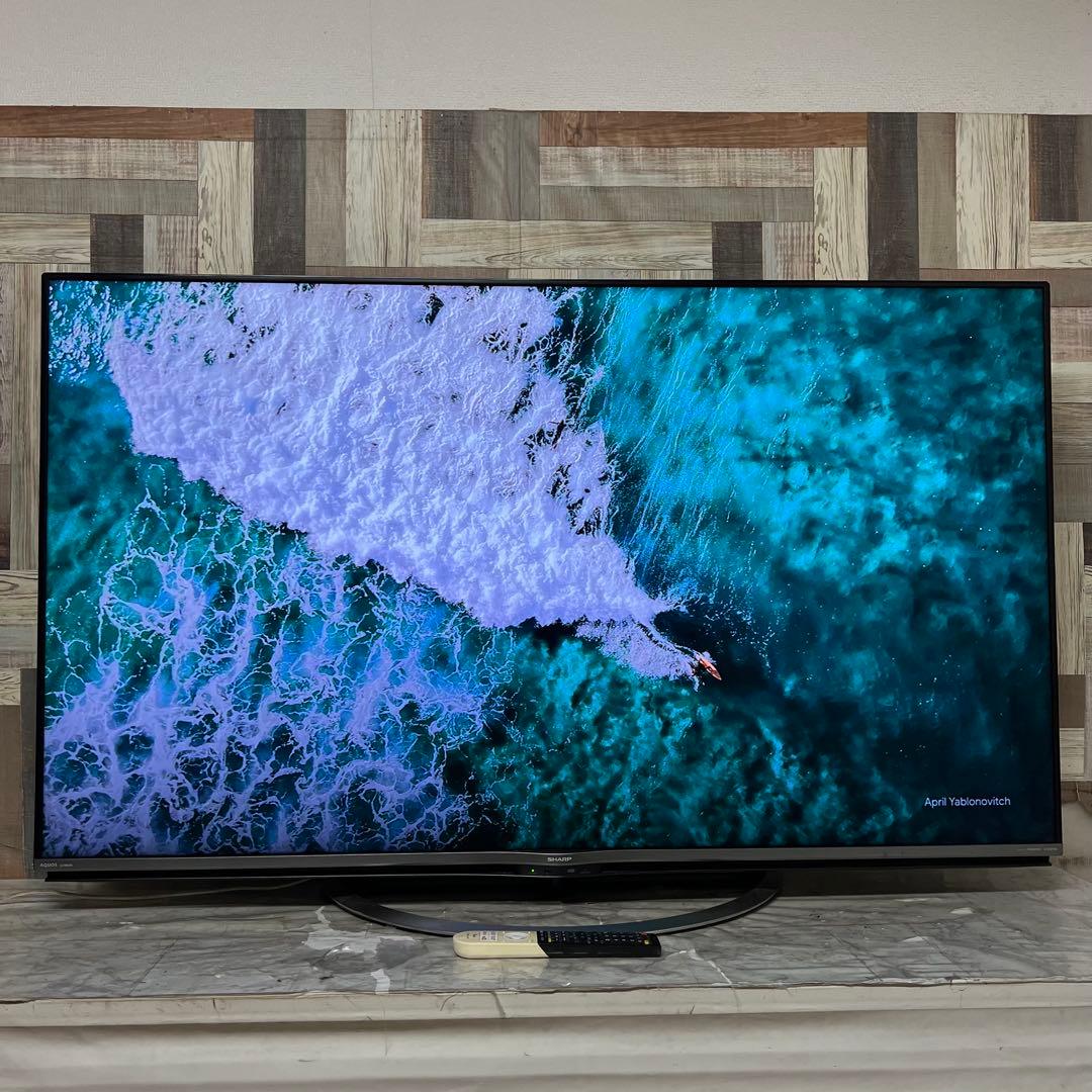 全国送料込❣️SHARP60型4k Android 液晶テレビ動画アプリ多数搭載