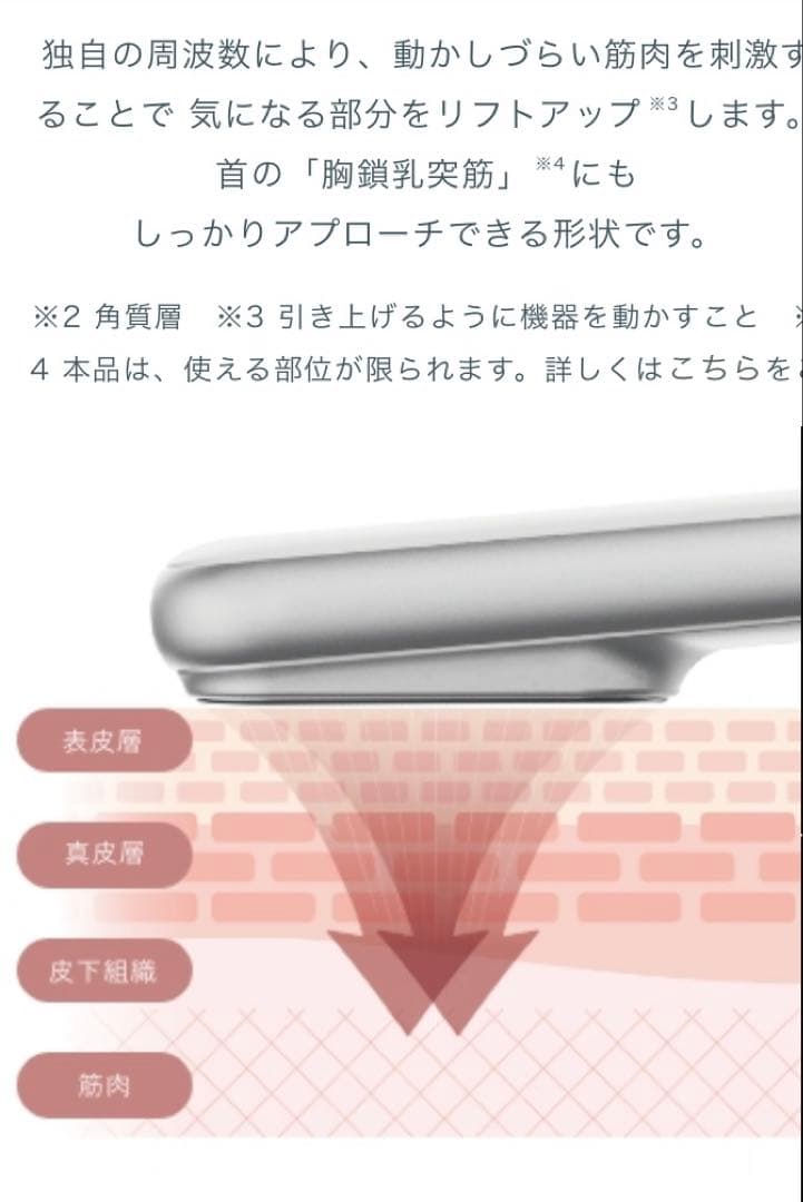 Re・De Suhada リデ スハダ スティック美顔器 充電式 コンパクト