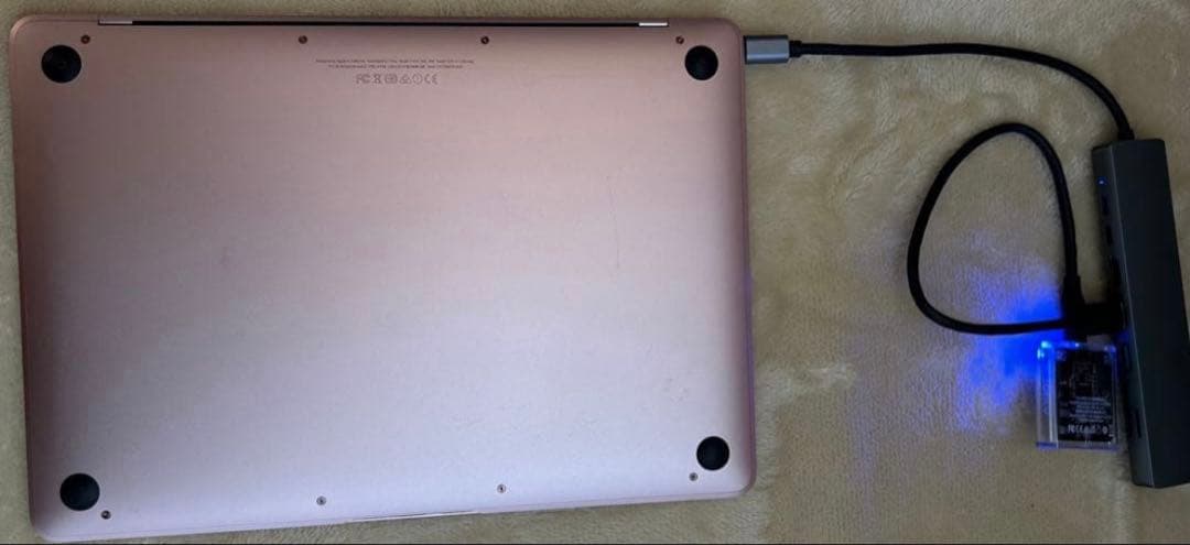 やっさん【訳あり】 MacBook 12インチ2016 ローズゴールド