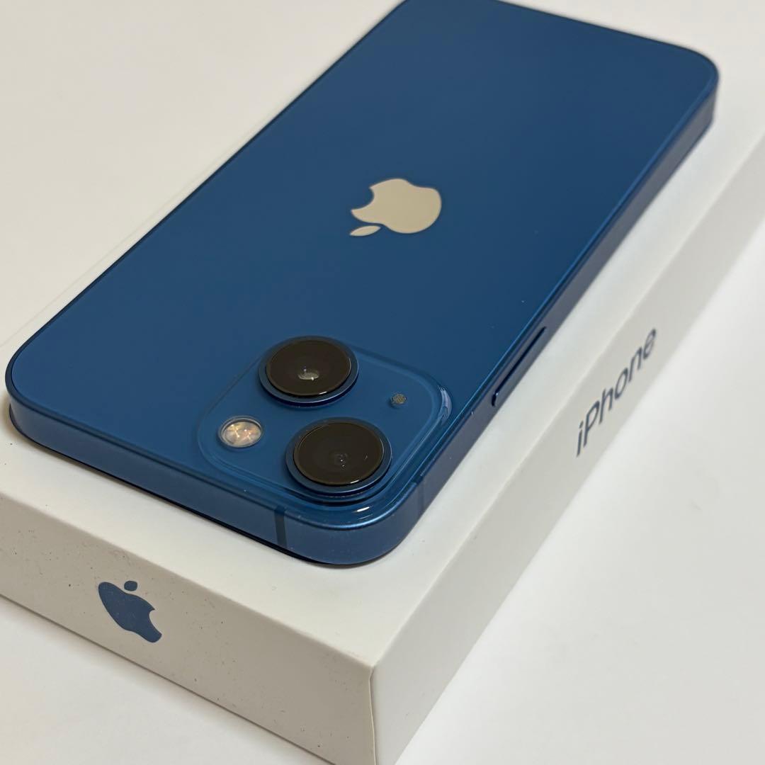 iPhone 13 mini ブルー 128GB SIMフリー バッテリー78%