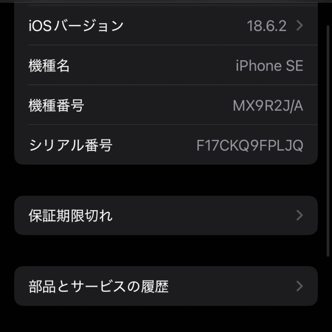 iPhoneSE2 64GB SIMフリー ジャンク
