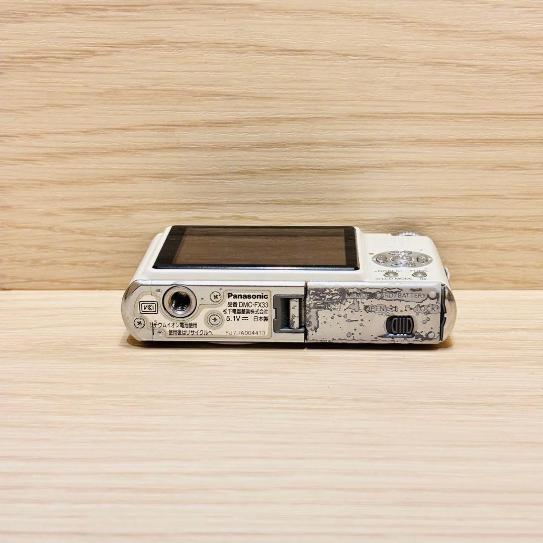 【ジャンク品】Panasonic LUMIX DMC-FX33