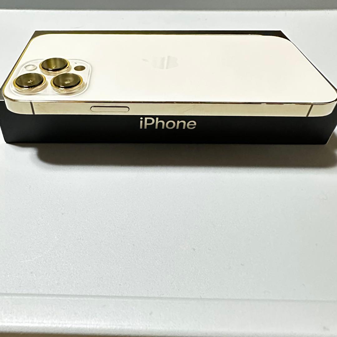 【極美品】iPhone 13 Pro Max 128GB ゴールド SIMフリー