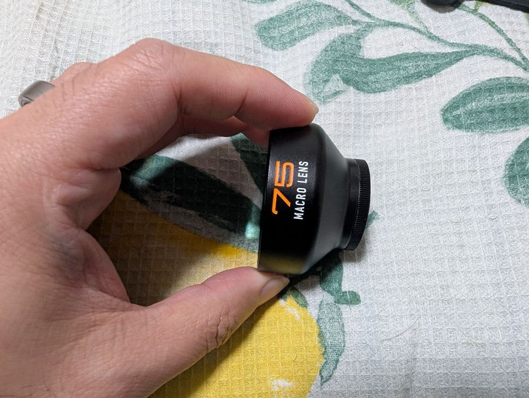FOTOGEAR 携帯用 Tマウント75 MACRO コンパクトマクロレンズ
