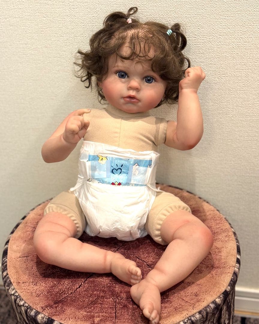 ★新品★リボーンドール お洋服まで素敵なベビーちゃん 50cm