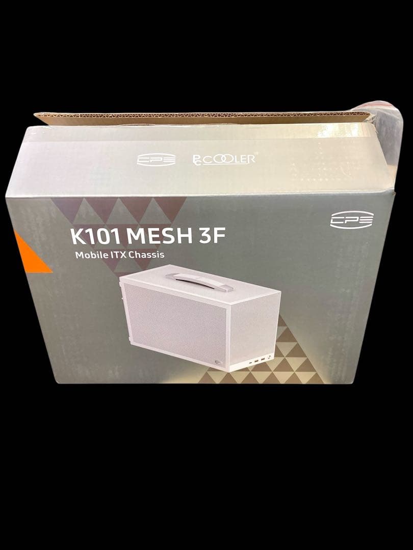 【開封済み・未使用】PCCOOLER　PCケース　K101　Mini-ITX