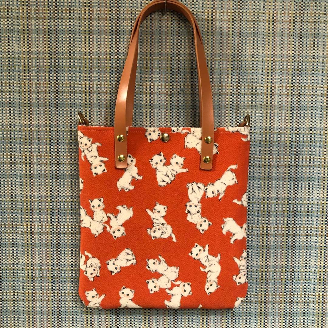 2015.ハンドメイド　2wayトートバッグ　フランシュリッペ