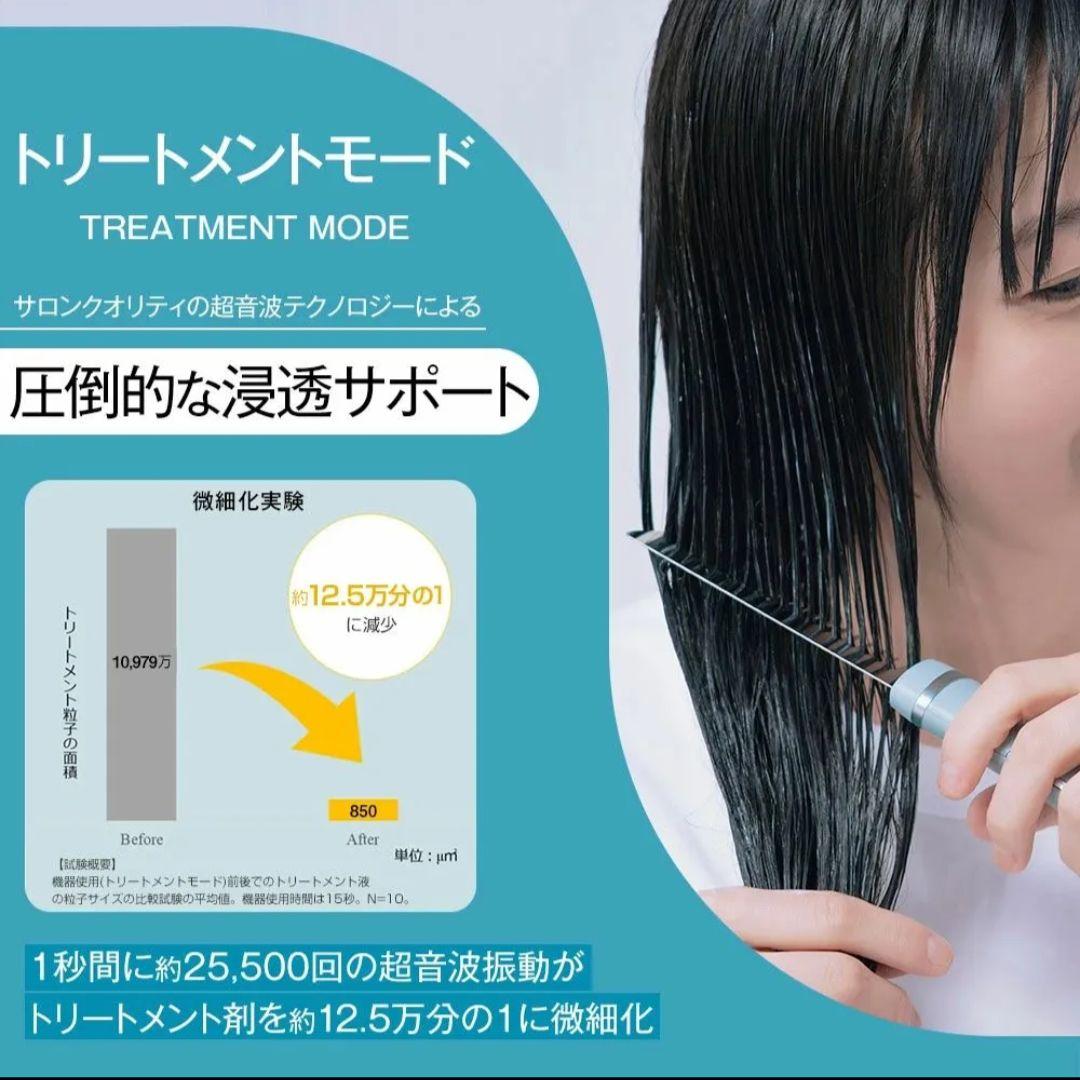 【未開封】♡Icoelle 超音波リペアコーム♡電動ヘアケアブラシ♡