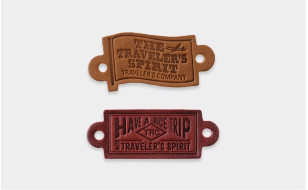 トラベラーズファクトリー　THE TRAVELER'S SPIRIT レザータグ