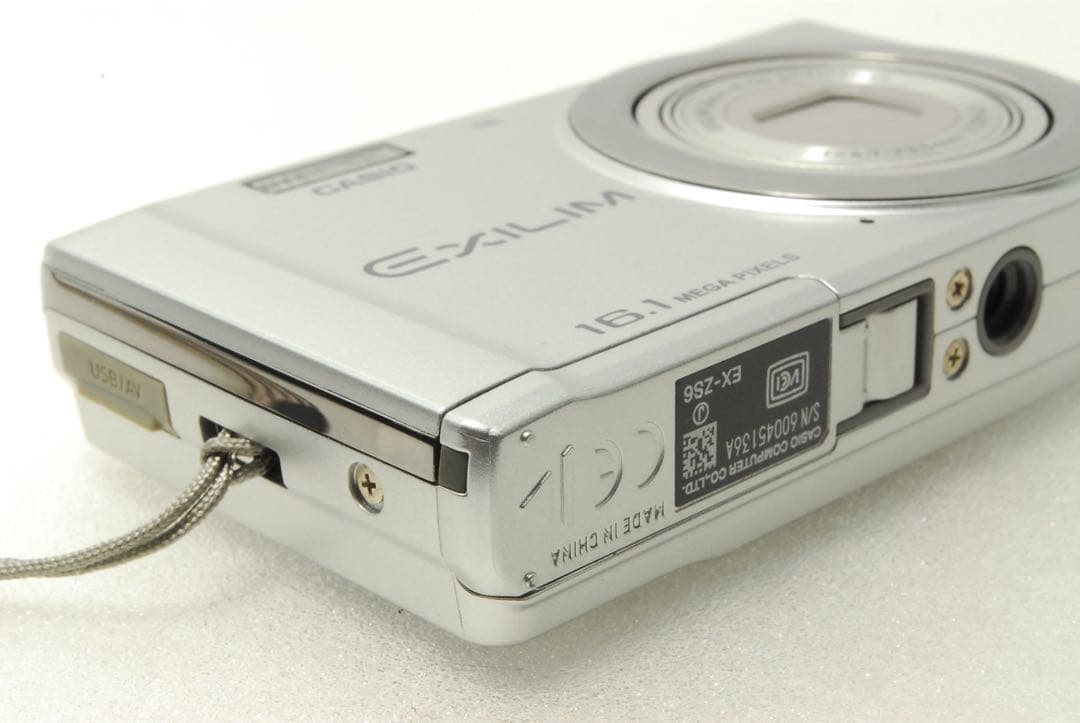 CASIO EXLIM EX-ZS6 ❤️動作確認済 スマホ転送 カシオ シルバー