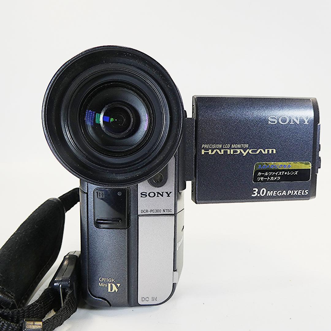 動作品ソニー DCR-PC300 MiniDVビデオカメラ　DVDダビングに最適