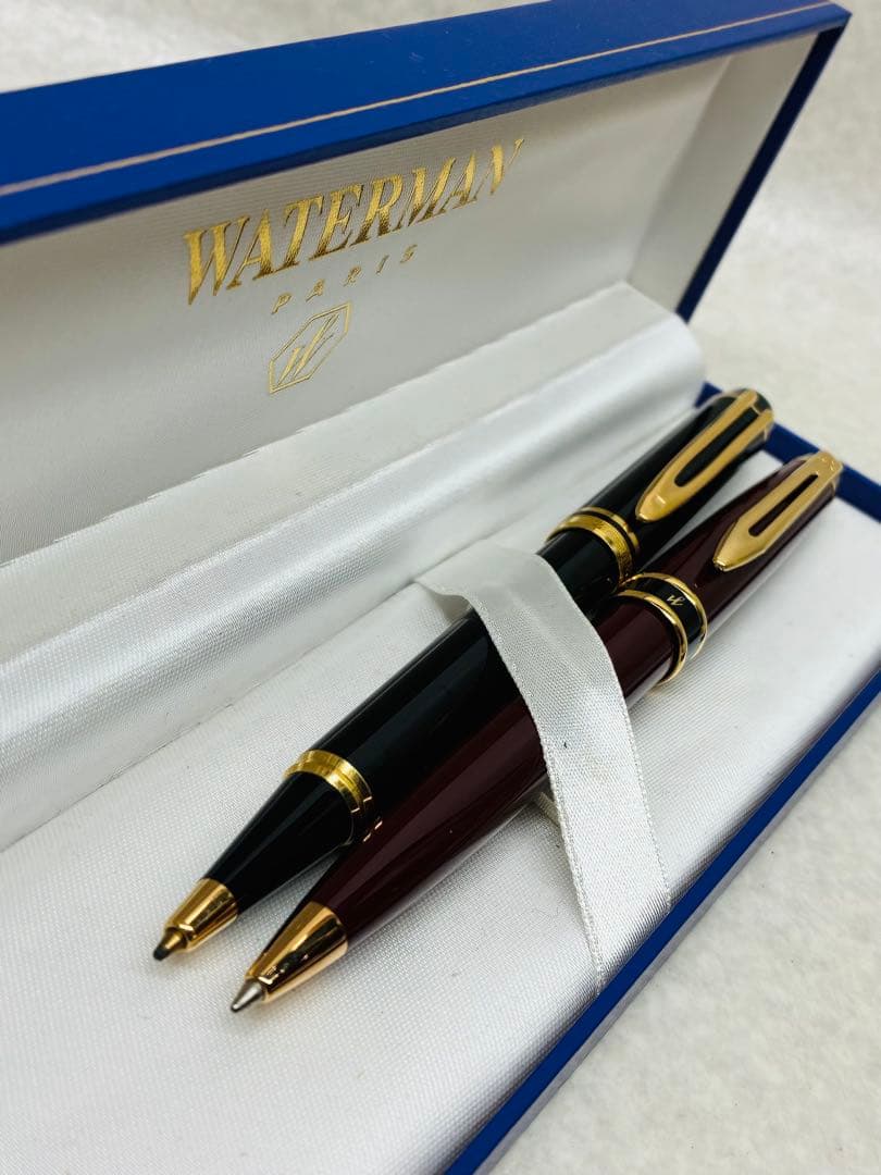 WATERMAN ウォーターマン ボールペン　 2本セットワインレッド ブラック