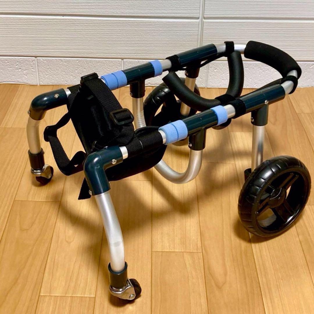 お皿ページ■小型犬用4輪　犬の車椅子　犬の歩行器　+オプション