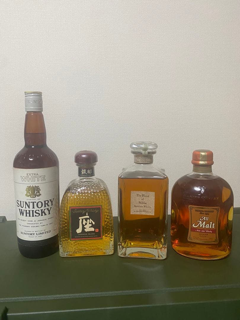 サントリー　ニッカ　終売ウイスキー4本セット
