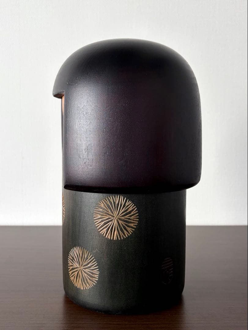 稀少 大きい 関口 三作 Sansaku 創作 こけし kokeshi 人形