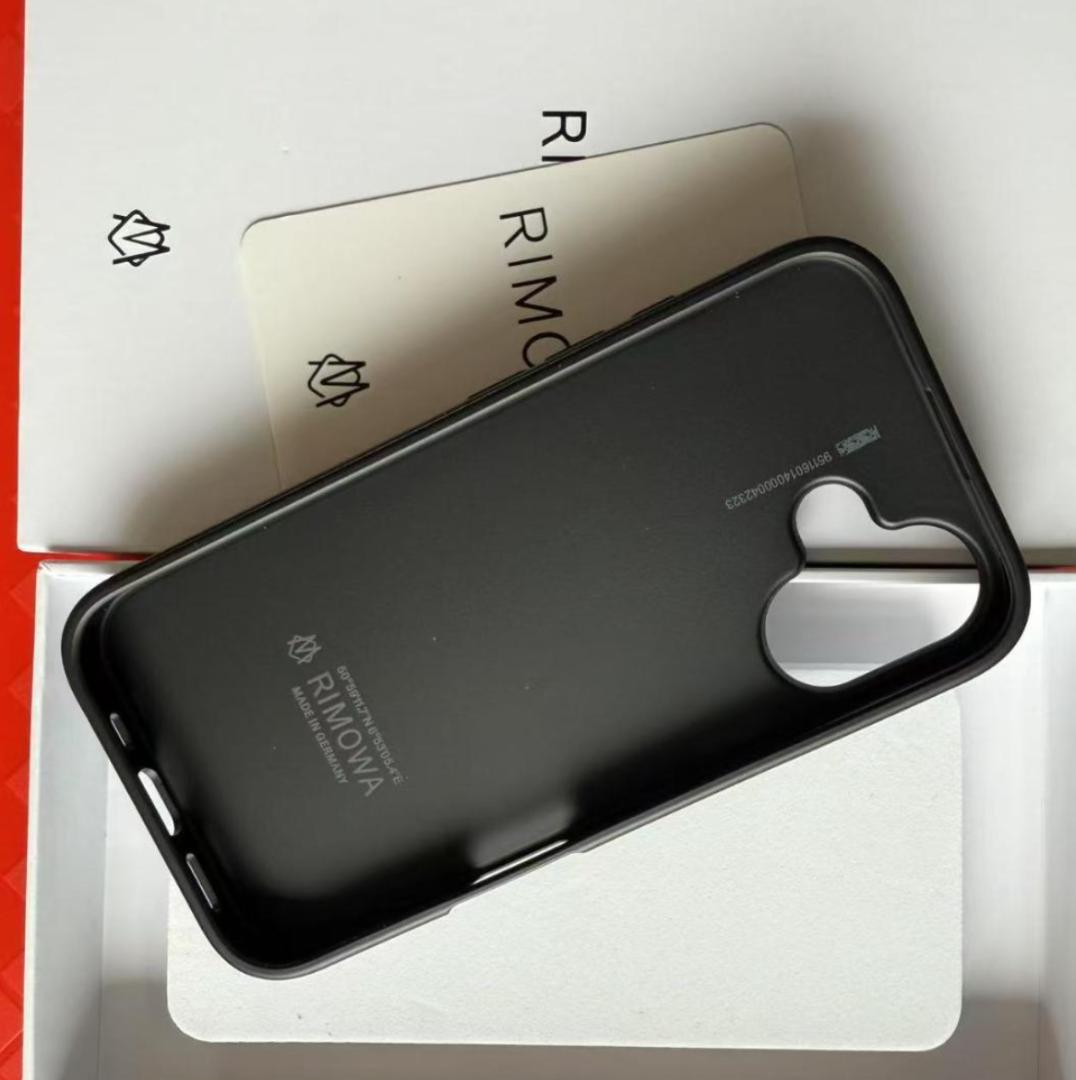 RIMOWA iPhone16 用ケース ブラック