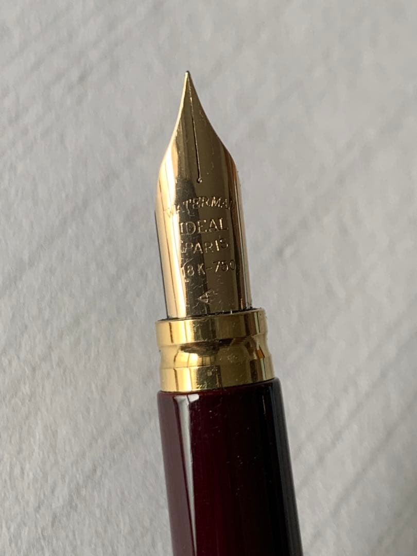 Waterman Lady 万年筆 モザイク軸 18K