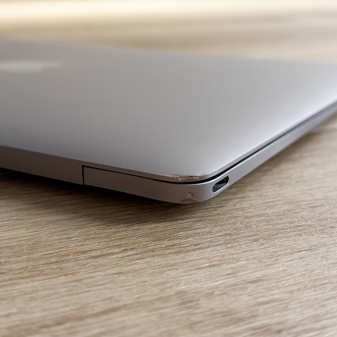 【ジャンク】MacBook12 2015 8GB/512GB USキー Sグレイ