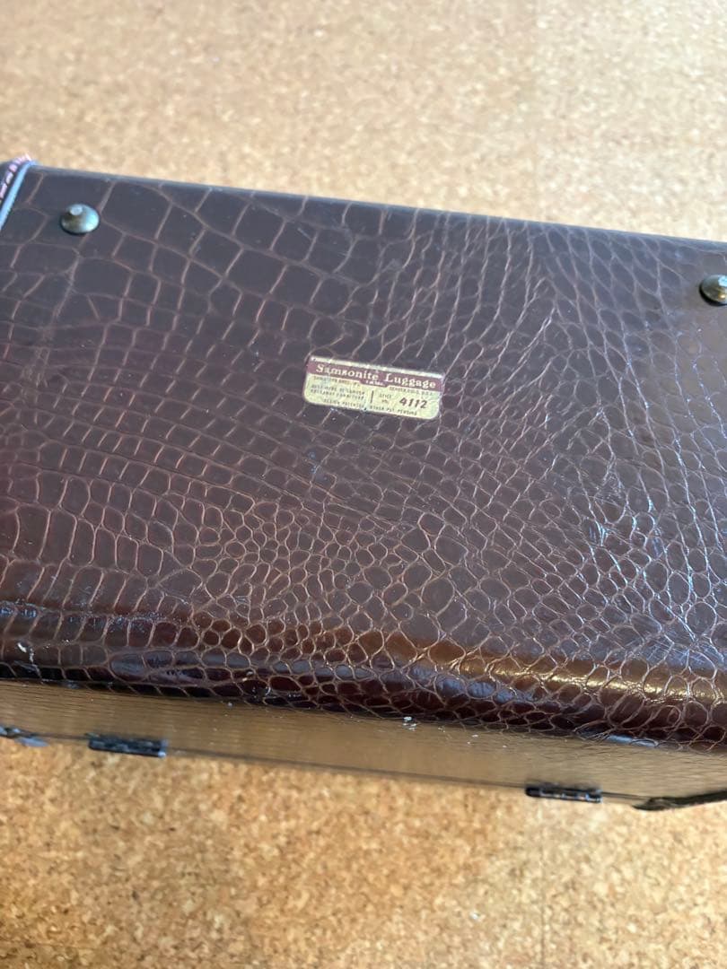 Samsonite サムソナイト　ヴィンテージ luggage バッグ