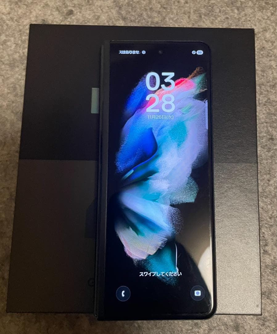 スマートフォン本体 Galaxy Z Fold3 5G SCG11 256GB
