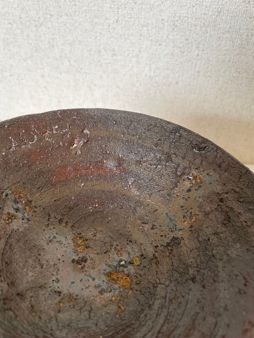 國吉清尚 作　焼締　向付