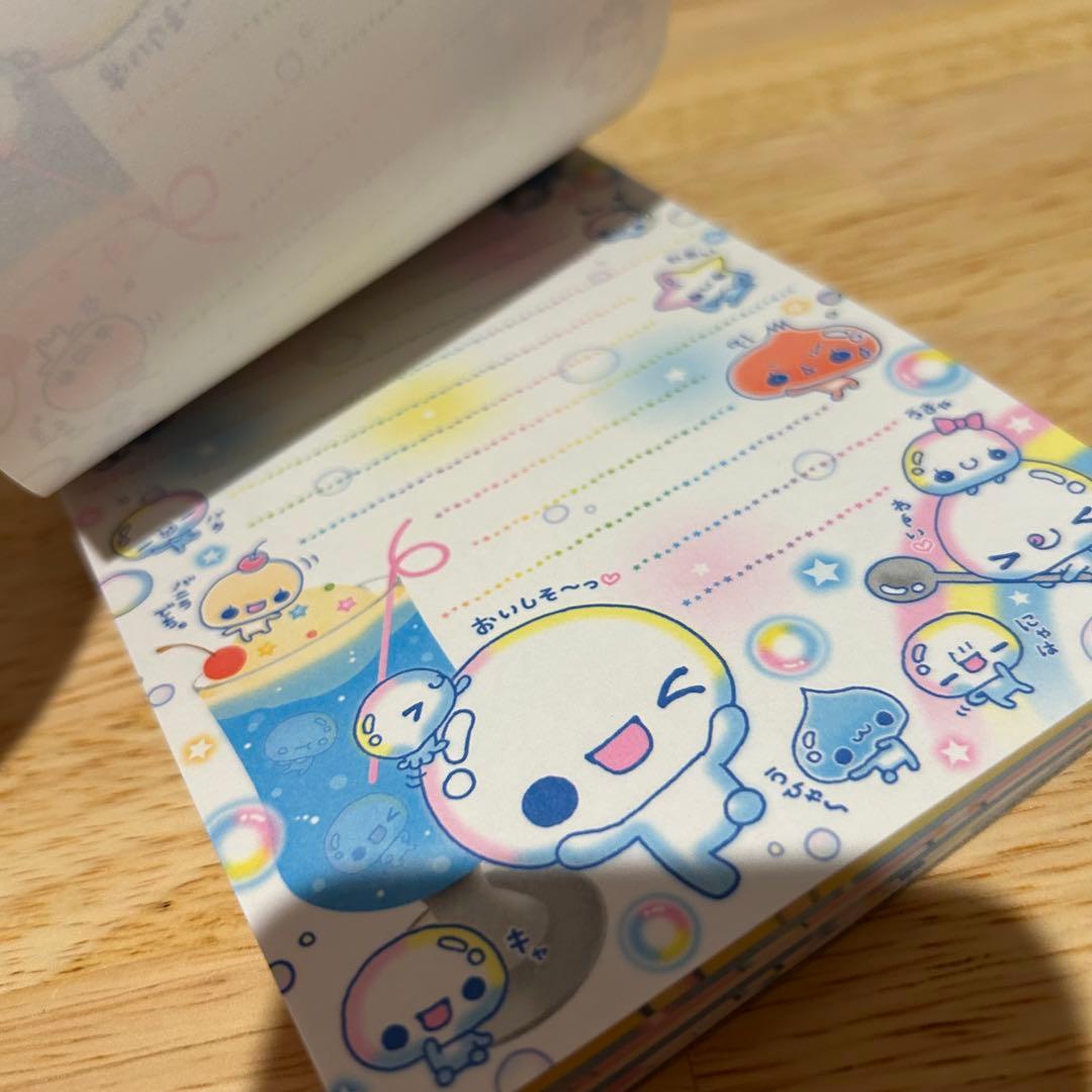 平成レトロ　メモ帳　ぷくぷくあわわちゃん
