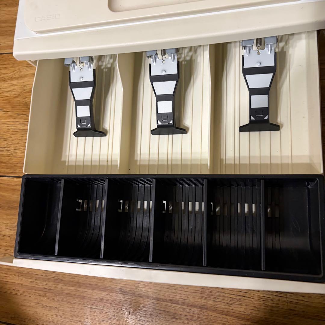 CASIO カシオ 電子レジスター SE-S20 動作確認済 鍵×2 新品ロール